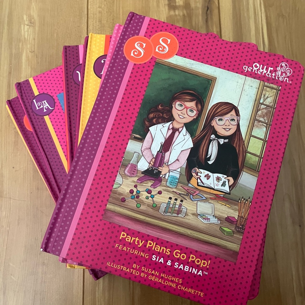 Our Generation Party Plans Go Pop! Book Set